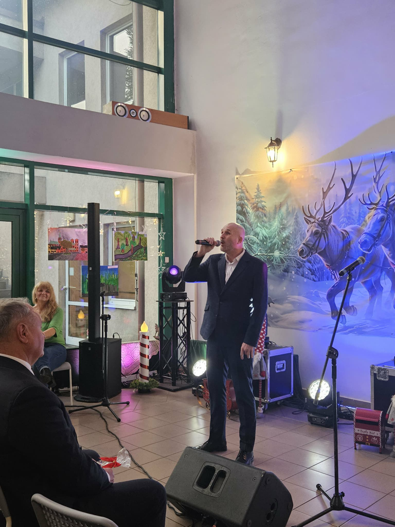 Łukasz Baruch i publiczność 