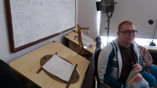 Wycieczka do studia animacji w Bielsku-Białej